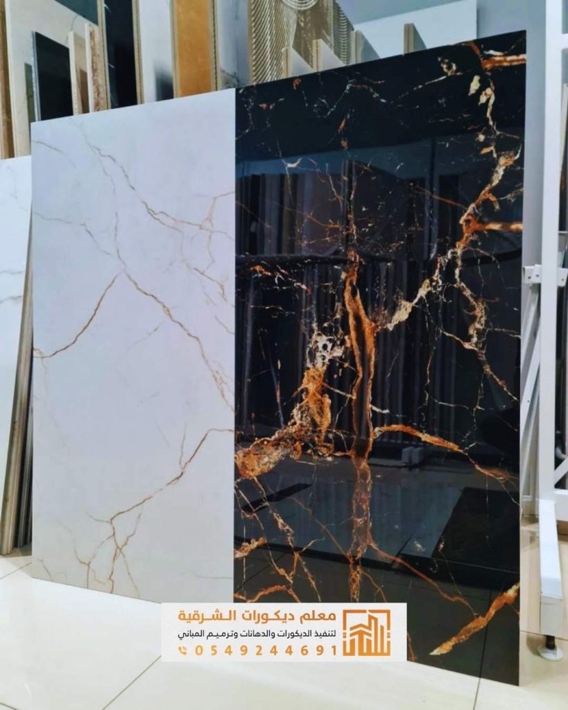 بديل الرخام للجدران وخلفيات التلفزيون